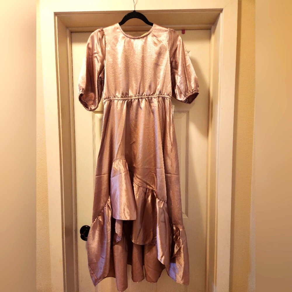MIA JOY GIRS DRESS BLUSH